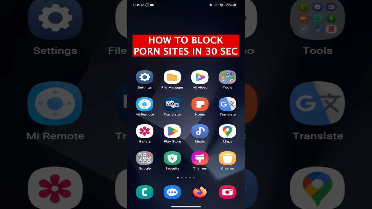 how to block porn site
