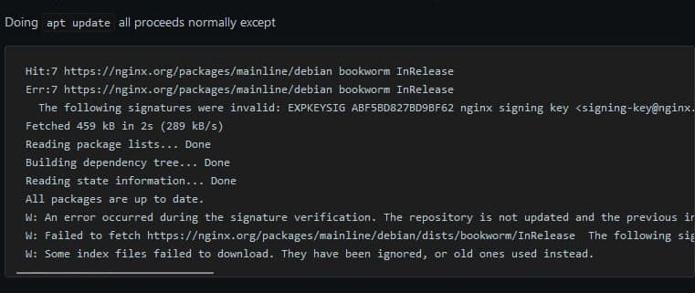 nginx expired key